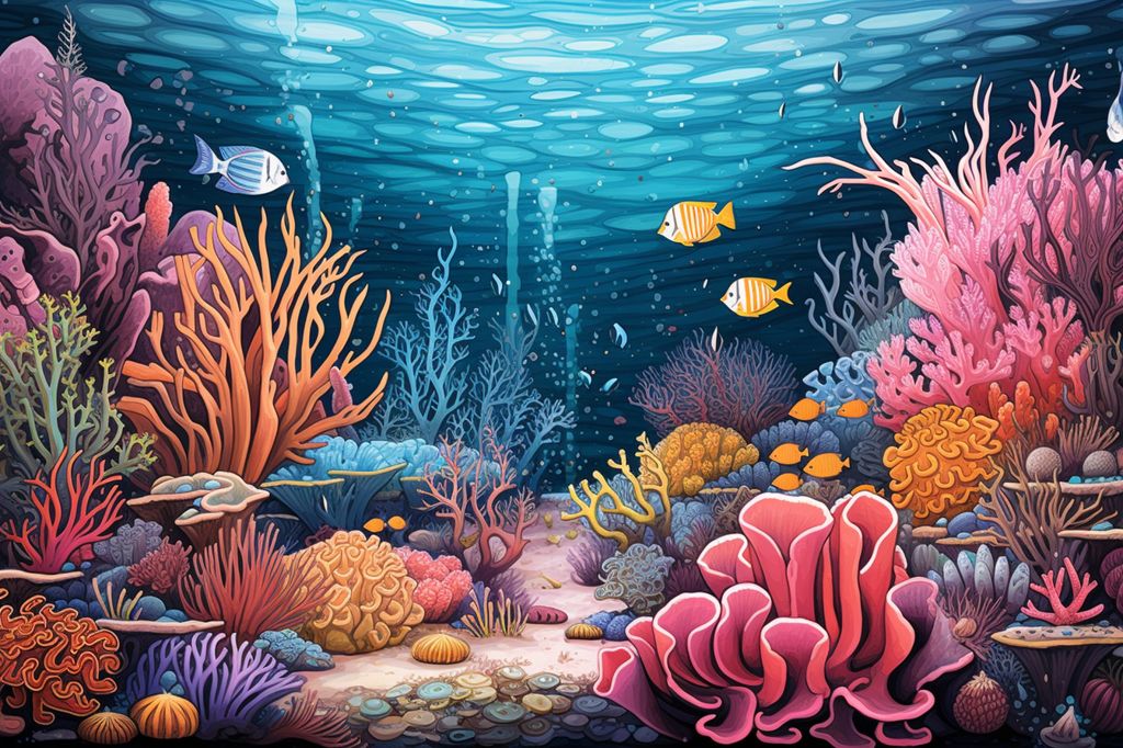 arrecifes de coral simbiosis coral-alga